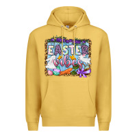 Antique Gold Easter vibes Premium Hoodie - OliviaCreatesArt