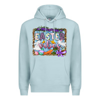 Blue Mist Easter vibes Premium Hoodie - OliviaCreatesArt
