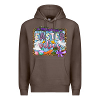 Coffee Easter vibes Premium Hoodie - OliviaCreatesArt