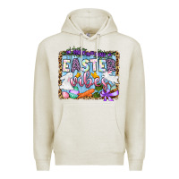 Oatmeal Heather Easter vibes Premium Hoodie - OliviaCreatesArt