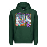 Sports Green Easter vibes Premium Hoodie - OliviaCreatesArt