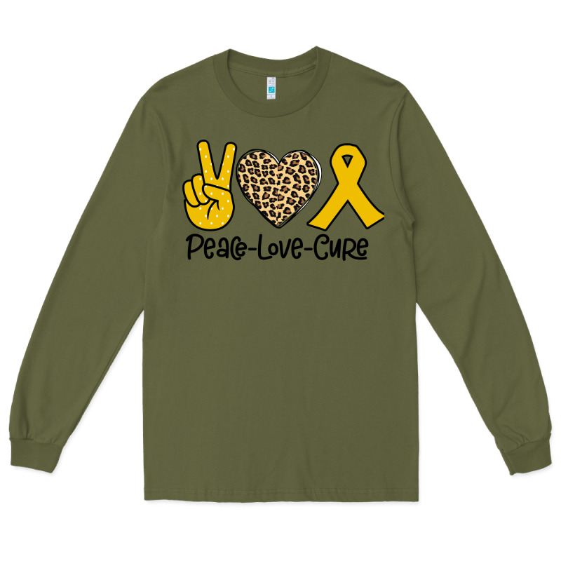 Peace Love Cure Long Sleeve Tee by Bettercallsaul | Teevron