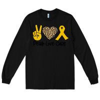 Black Peace Love Cure Long Sleeve Tee - Bettercallsaul