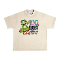 Sandshell 100 days chancing my students crow Urban Heavy Tee - SublimationCraftShop