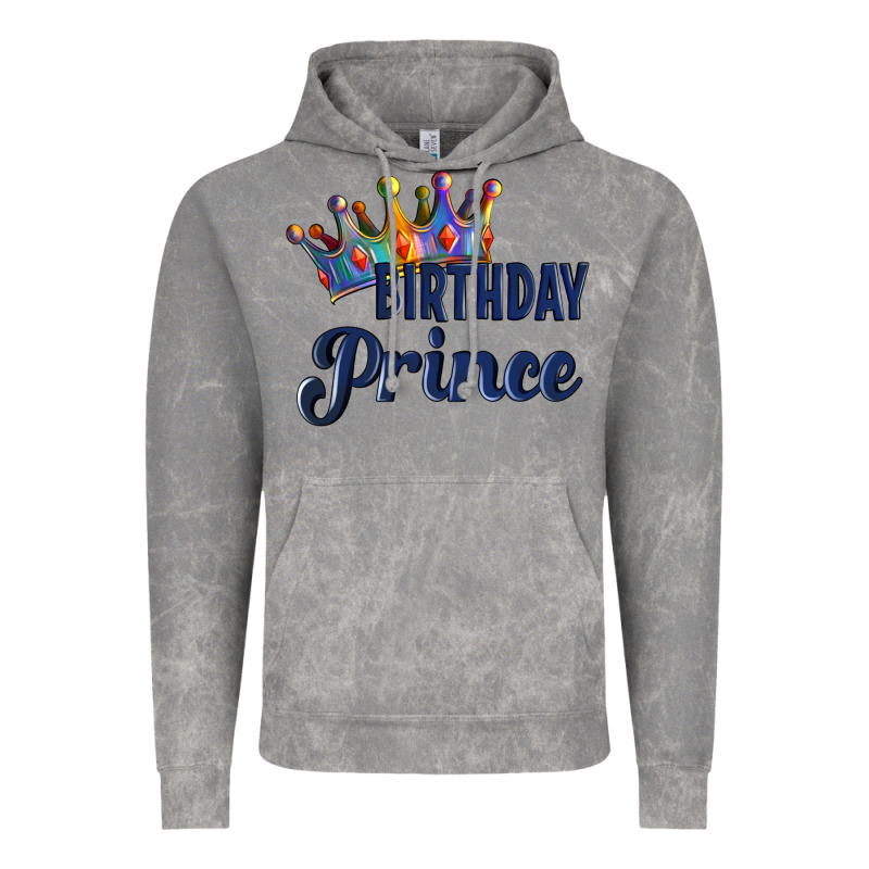 Birthday Prince Vintage Hoodie by Artiststas | Teevron