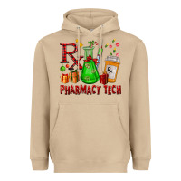 Mushroom pharmacy tech christmas Heavyweight Hoodie - FaDigitalArtStudio