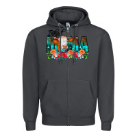 Smoke Inked Mama Flowers Cow Zipper Hoodie - CowCowDesign