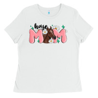 White horse mom Ladies Tee - MaliasSmallBusiness