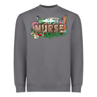 Easter Egg Nurse Bunny Easter Day Heavyweight Sweatshirt | Teevron
