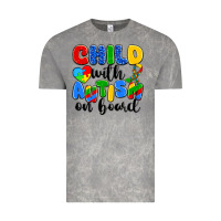 Cloud Rock child with autism on board Vintage Tee - Artiststas