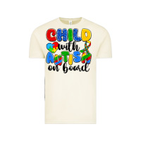 Vintage Arctic child with autism on board Vintage Tee - Artiststas