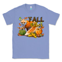 Colony Blue Fall Vibes Fox Classic Tee - LillyAllenDesigns