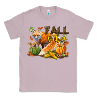 Lilac Fall Vibes Fox Classic Tee - LillyAllenDesigns