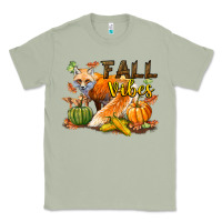 Matcha Fall Vibes Fox Classic Tee - LillyAllenDesigns
