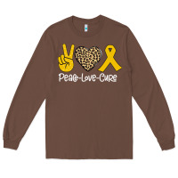 Chestnut Peace Love Cure Long Sleeve Tee - Bettercallsaul