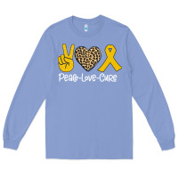 Colony Blue Peace Love Cure Long Sleeve Tee - Bettercallsaul