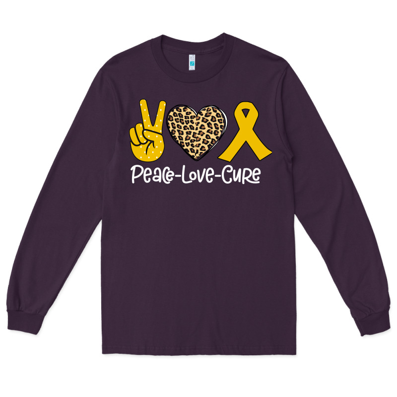 Peace Love Cure Long Sleeve Tee by Bettercallsaul | Teevron