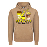 Vintage Coffee deafness awareness coffee cups Vintage Hoodie - Artiststas