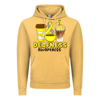Vintage Mustard deafness awareness coffee cups Vintage Hoodie - Artiststas