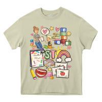 Mossy can't talk right now doing speech therapy stuff Heavy Core Tee - MaliasSmallBusiness