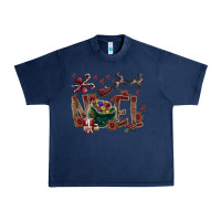 Navy Noel Urban Heavy Tee - SublimationCraftShop
