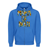 True Royal Mama of Both Zipper Hoodie - CowCowDesign