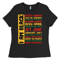 Black black history  month Ladies Tee - MaliasSmallBusiness