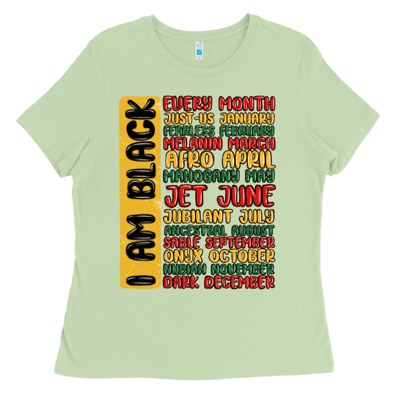 Black History  Month Ladies Tee by MaliasSmallBusiness | Teevron