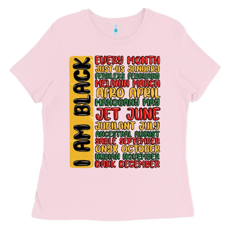 Black History  Month Ladies Tee by MaliasSmallBusiness | Teevron