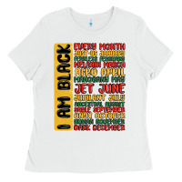 White black history  month Ladies Tee - MaliasSmallBusiness
