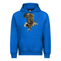 Cobalt American White Sea Eagle Urban Hoodie - LillyAllenDesigns
