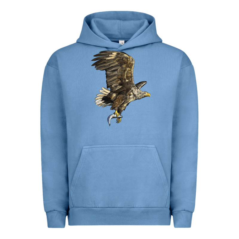 American White Sea Eagle Urban Hoodie by LillyAllenDesigns | Teevron