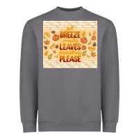Fall Breeze Crunchy Leaves Heavyweight Sweatshirt | Teevron