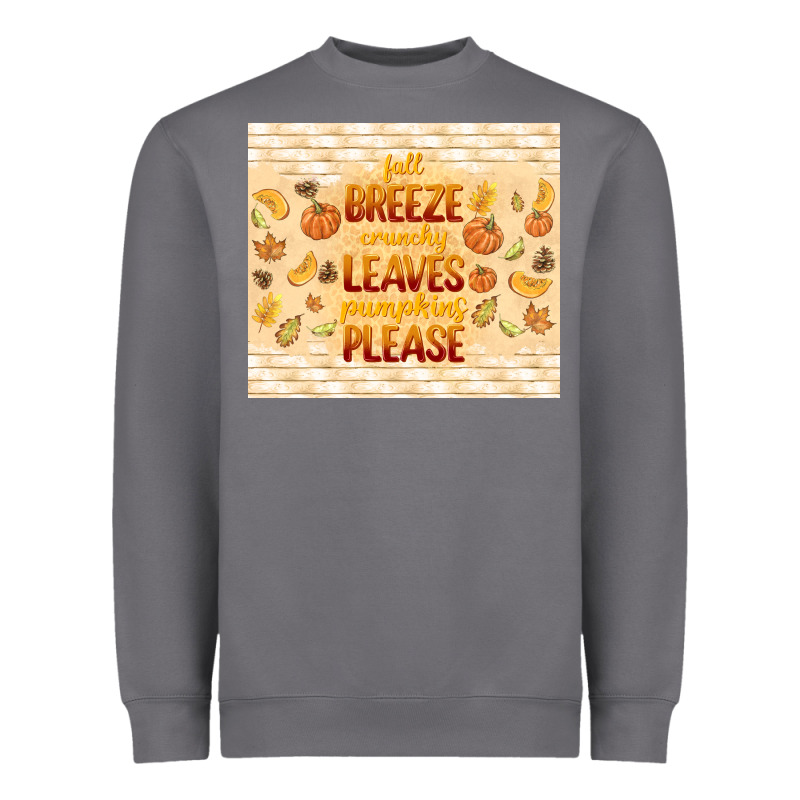 Fall Breeze Crunchy Leaves Heavyweight Sweatshirt by TumblerDesignByShophia | Teevron