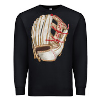 Black Catchers Mitt Fa Element Premium Sweatshirt - FaDigitalArtStudio