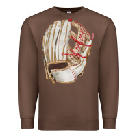 Chestnut Catchers Mitt Fa Element Premium Sweatshirt - FaDigitalArtStudio