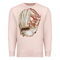 Pale Pink Catchers Mitt Fa Element Premium Sweatshirt - FaDigitalArtStudio