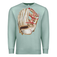 Seafoam Catchers Mitt Fa Element Premium Sweatshirt - FaDigitalArtStudio