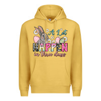 Antique Gold Easter Day A lot can happen in three days Premium Hoodie - OliviaCreatesArt