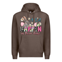 Coffee Easter Day A lot can happen in three days Premium Hoodie - OliviaCreatesArt