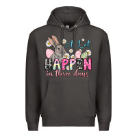 Smoke Easter Day A lot can happen in three days Premium Hoodie - OliviaCreatesArt