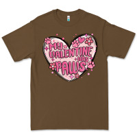 Cacao my valentine has paws Premium Tee - MaliasSmallBusiness