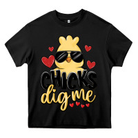 Black chicks dig me Heavy Core Tee - MaliasSmallBusiness