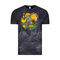 Cloud Black sweet like honey Vintage Tee - Artiststas
