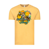 Vintage Mustard sweet like honey Vintage Tee - Artiststas