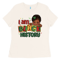 I Am Black History Black Girl Ladies Tee | Teevron