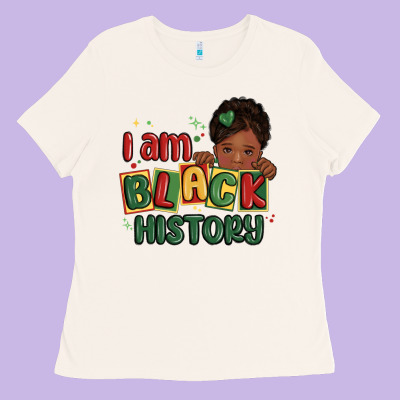 I Am Black History Black Girl Ladies Tee Designed By Maliassmallbusiness