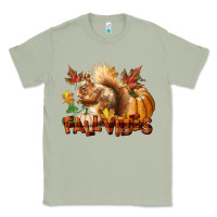 Matcha Fall Vibes Squirrel Classic Tee - LillyAllenDesigns