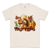 Natural Fall Vibes Squirrel Classic Tee - LillyAllenDesigns