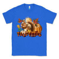 True Royal Fall Vibes Squirrel Classic Tee - LillyAllenDesigns